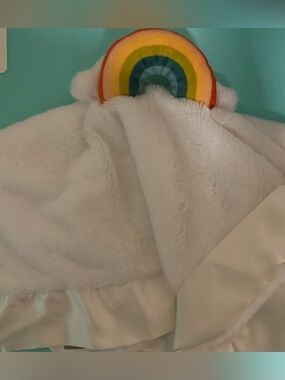 Little Rainbow Lovey Blanket